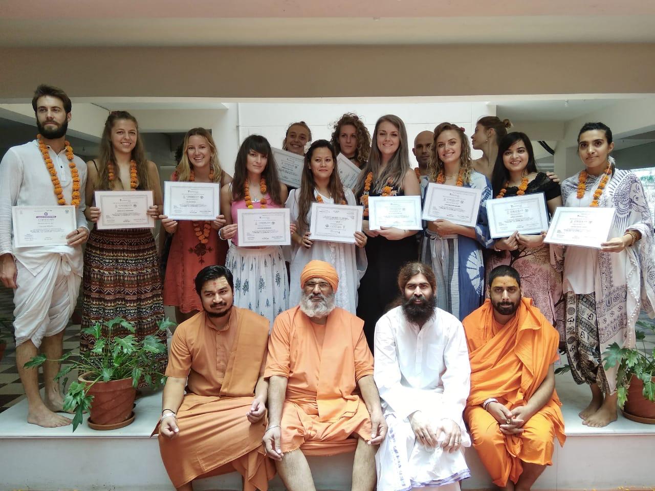 Yogi Chandrakant founder of Hummingbee Yoga School in Rishikesh